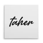 تابلو شاسی مربعی طرح  طاهر (taher)