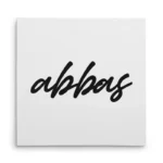 تابلو شاسی مربعی طرح  عباس (abbas)