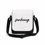 کیف دوشی پاسپورتی مردانه طرح  فرهنگ (farhang)