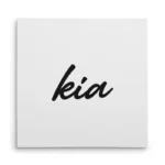 تابلو شاسی مربعی طرح  کیا (kia)