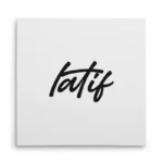 تابلو شاسی مربعی طرح  لطیف (latif)