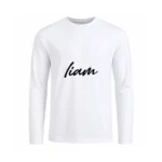 تیشرت مردانه آستین بلند طرح  لیام (liam)