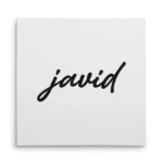 تابلو شاسی مربعی طرح  جاوید (javid)