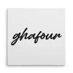 تابلو شاسی مربعی طرح  غفور (ghafour)