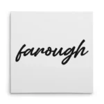 تابلو شاسی مربعی طرح  فاروق (farough)