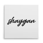 تابلو شاسی مربعی طرح  شایگان (shaygan)