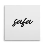 تابلو شاسی مربعی طرح  صفا (safa)