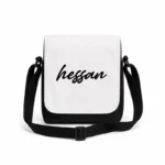کیف دوشی پاسپورتی مردانه طرح  حسان (hessan)