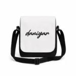 کیف دوشی پاسپورتی مردانه طرح  دانیار (daniyar)
