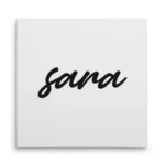 تابلو شاسی مربعی طرح  سارا (sara)