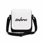 کیف دوشی پاسپورتی مردانه طرح  زهرا (zahra)