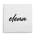 تابلو شاسی مربعی طرح  النا (elena / elna)
