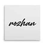 تابلو شاسی مربعی طرح  روژان (rozhan)