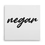 تابلو شاسی مربعی طرح  نگار (negar)