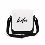 کیف دوشی پاسپورتی مردانه طرح  لیلا (leila)