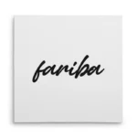 تابلو شاسی مربعی طرح  فریبا (fariba)
