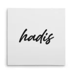 تابلو شاسی مربعی طرح  حدیث (hadis)