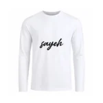تیشرت مردانه آستین بلند طرح  سایه (sayeh)