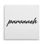 تابلو شاسی مربعی طرح  پروانه (parvaneh)