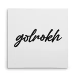 تابلو شاسی مربعی طرح  گلرخ (golrokh)