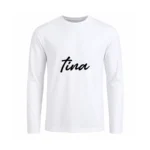 تیشرت مردانه آستین بلند طرح  تینا (tina)