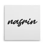 تابلو شاسی مربعی طرح  نسرین (nasrin)