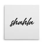 تابلو شاسی مربعی طرح  شهلا (shahla)