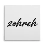 تابلو شاسی مربعی طرح  زهره (zohreh)