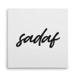 تابلو شاسی مربعی طرح  صدف (sadaf)