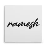 تابلو شاسی مربعی طرح  رامش (ramesh)
