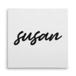 تابلو شاسی مربعی طرح  سوسن (susan)