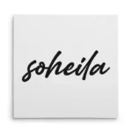 تابلو شاسی مربعی طرح  سهیلا (soheila)
