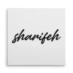 تابلو شاسی مربعی طرح  شریفه (sharifeh)