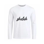 تیشرت مردانه آستین بلند طرح  شعله (sholeh)
