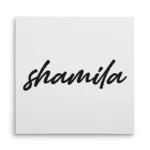 تابلو شاسی مربعی طرح  شمیلا (shamila)