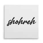 تابلو شاسی مربعی طرح  شهره (shohreh)