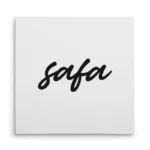 تابلو شاسی مربعی طرح  صفا (safa)