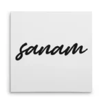 تابلو شاسی مربعی طرح  صنم (sanam)