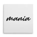 تابلو شاسی مربعی طرح  مانیا (mania)