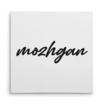 تابلو شاسی مربعی طرح  مژگان (mozhgan)
