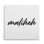 تابلو شاسی مربعی طرح  ملیحه (maliheh)