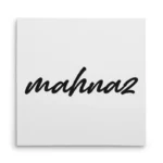 تابلو شاسی مربعی طرح  مهناز (mahnaz)