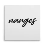 تابلو شاسی مربعی طرح  نرگس (narges)