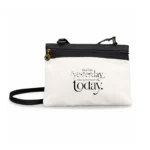 کیف زنانه دوشی طرح متن انگیزشی انگلیسی شماره 2