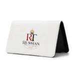 کیف پول مخمل زنانه طرح  استاد زبان روسی