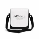 کیف دوشی پاسپورتی مردانه طرح  استاد زبان و ادبیات عربی