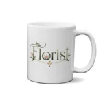 ماگ طرح  گل‌فروش