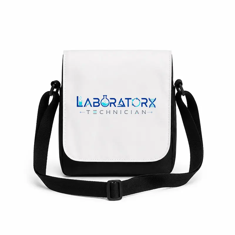 12341-7 کیف دوشی پاسپورتی مردانه طرح تکنسین آزمایشگاه - تصویر 1