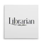 تابلو شاسی مربعی طرح  کتابدار