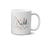 ماگ طرح  ناخن‌کار